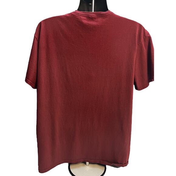 Star Wars Darth Vader Graphic T-Shirt XL Maroon Sithlord Darkside Tee Fifth Sun - Picture 2 of 8